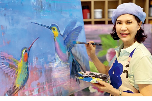 白嘉莉的美麗世界藝術展 